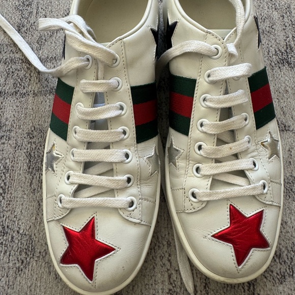 Gucci Ace Star Sneaker - Picture 2 of 9